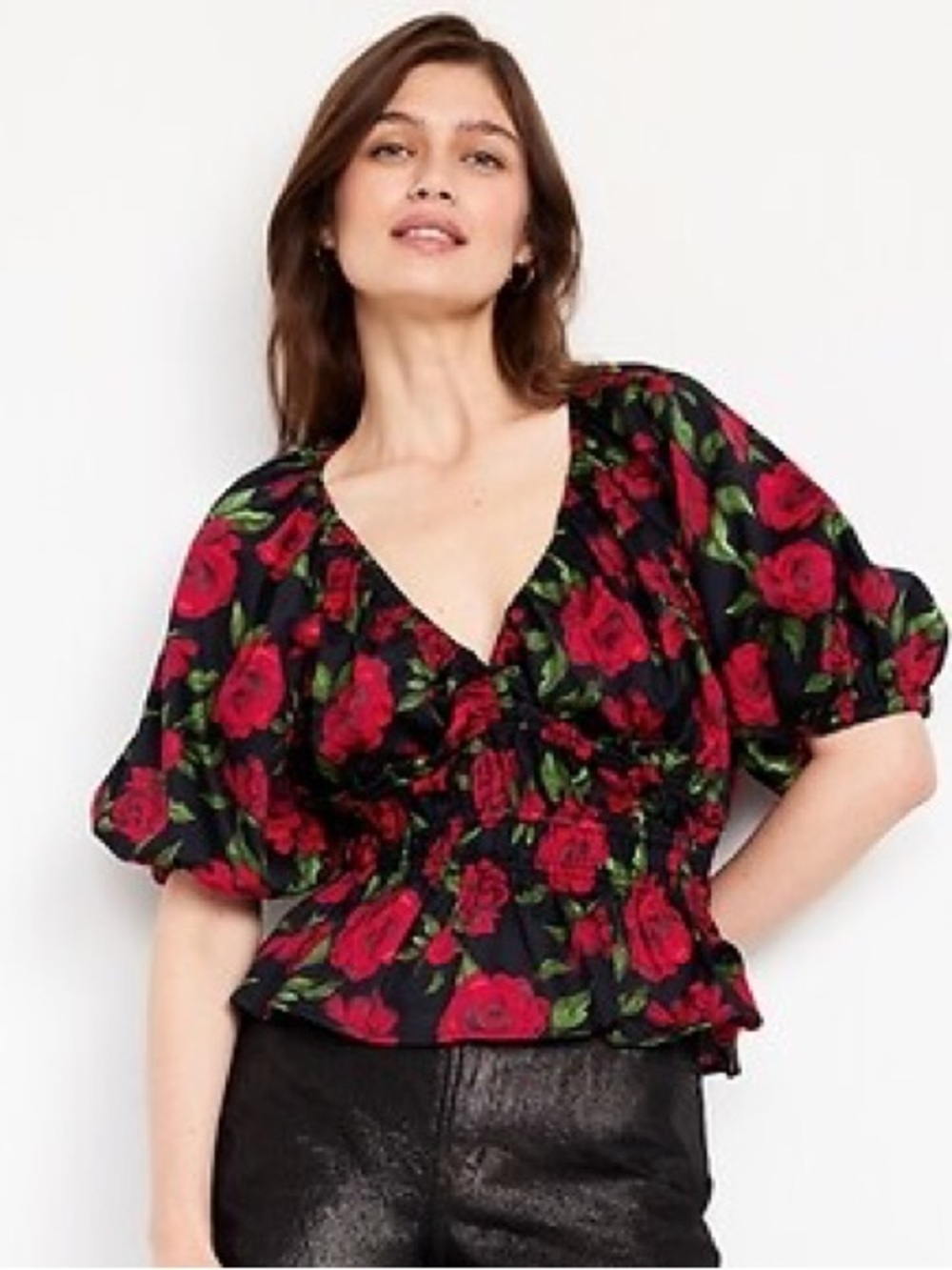 Old Navy puff sleeve top unworn